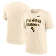 West Virginia Nike Legacy Campus Bold Triblend Tee